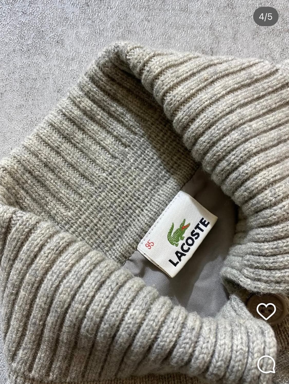 라코스테 니트 가디건 상품이미지3