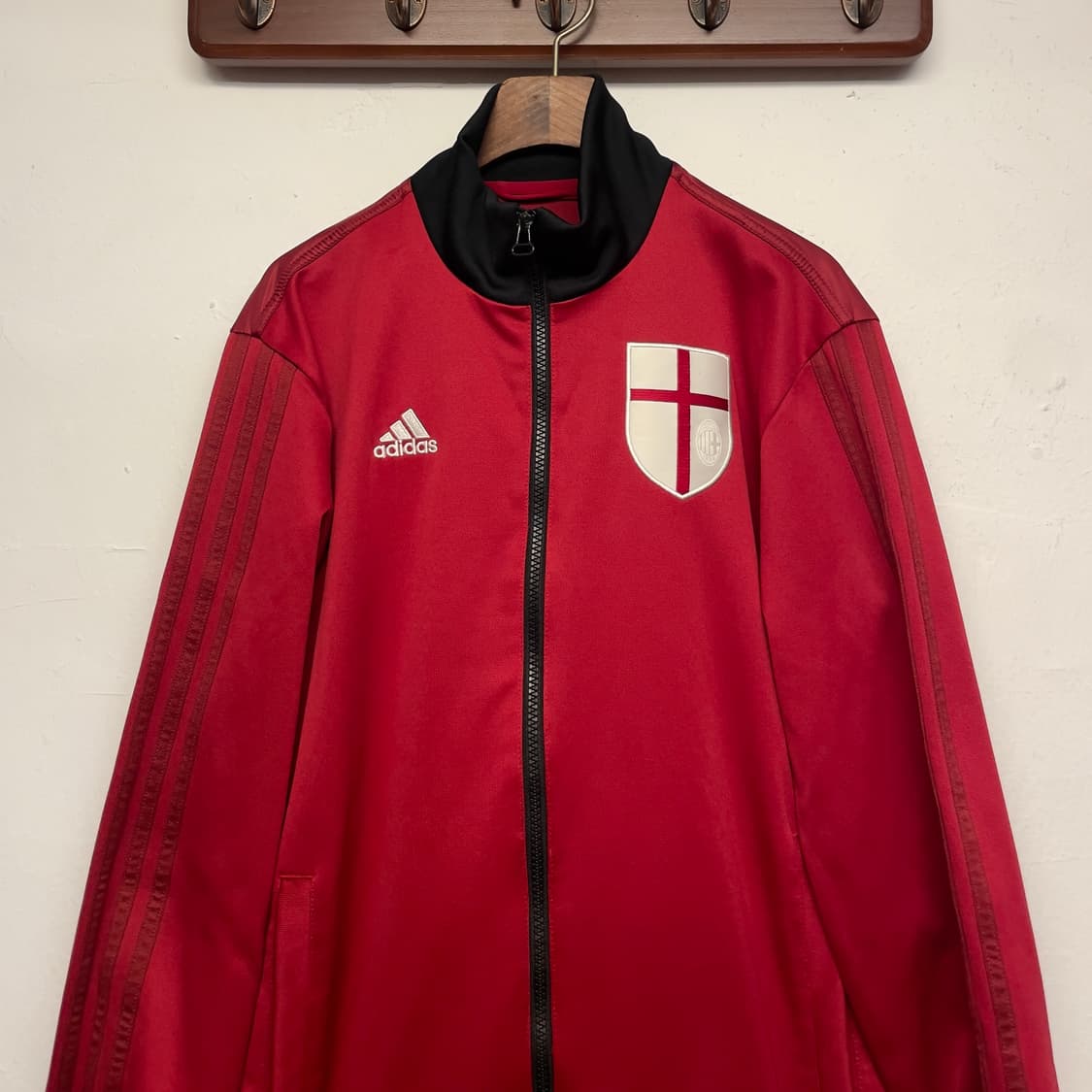 아디다스 AC밀란 레드 트랙탑 져지 자켓   상품이미지3