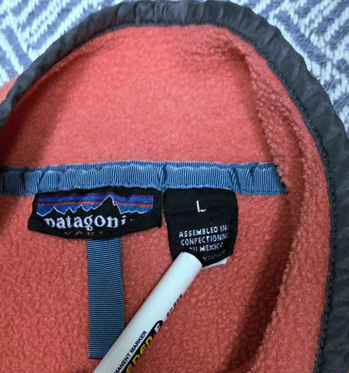 (L)파타고니아 빈티지핑크 컬러 신칠라 플리스 후리스 상품이미지4