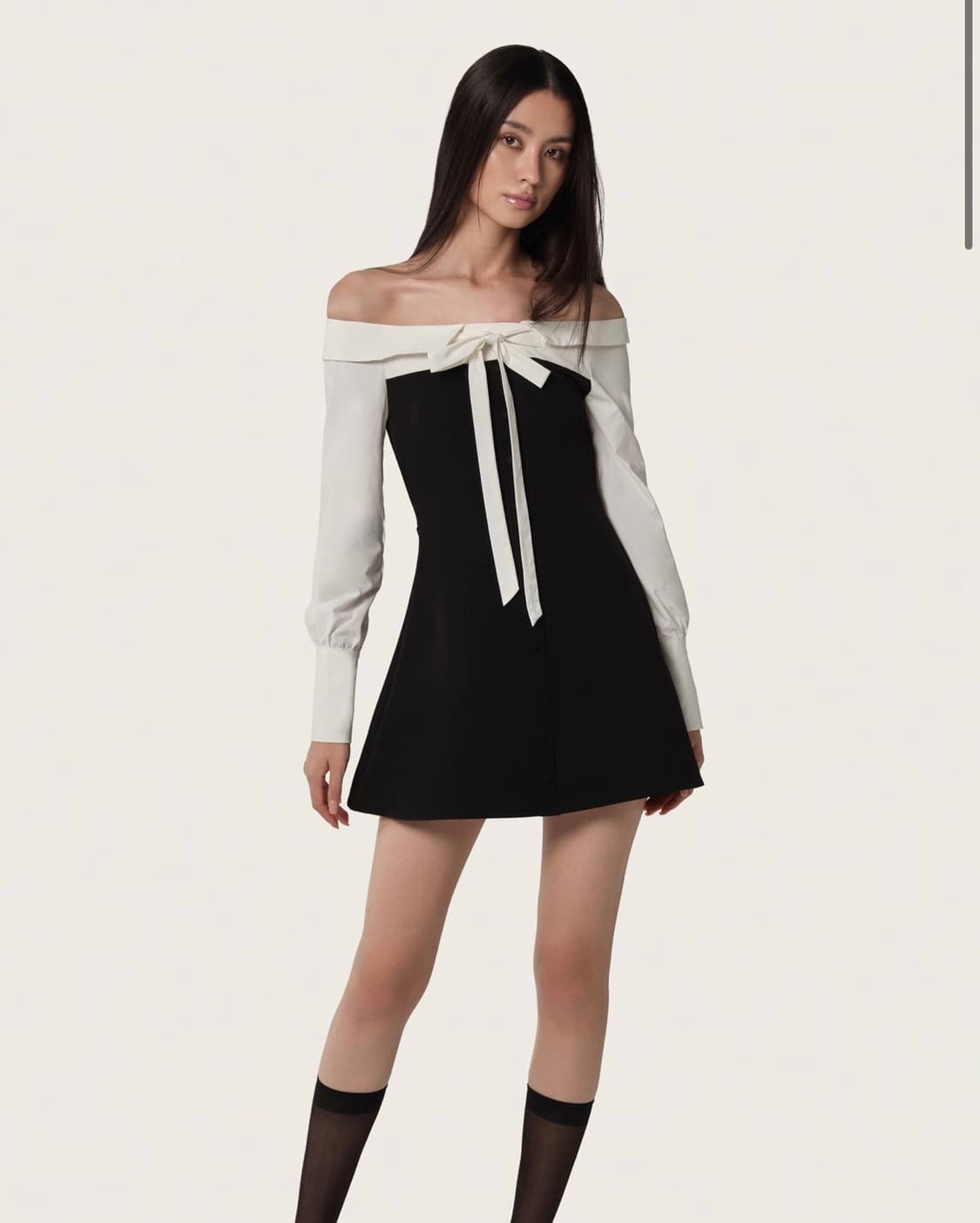 클리시어 미드나잇 아워 드레스 원피스 블랙 페인오어플레져 쓰리타임즈 상품이미지1