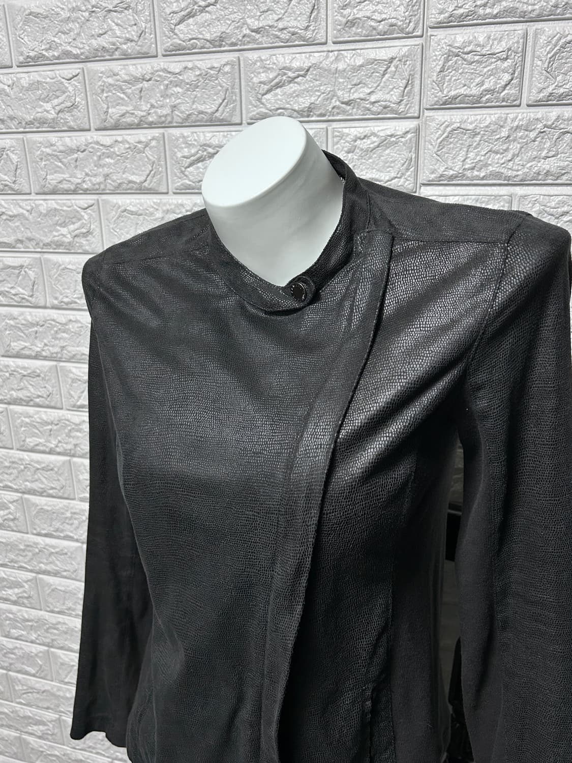 아르마니 사선 파이톤 자켓 상품이미지2