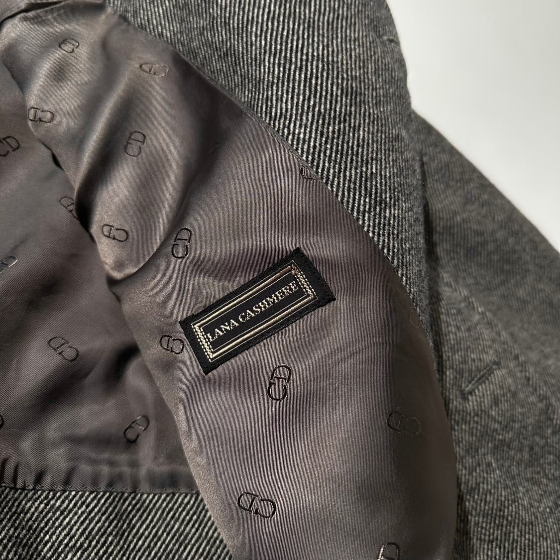 크리스챤 디올 울 캐시미어 싱글 발마칸 코트 상품이미지9