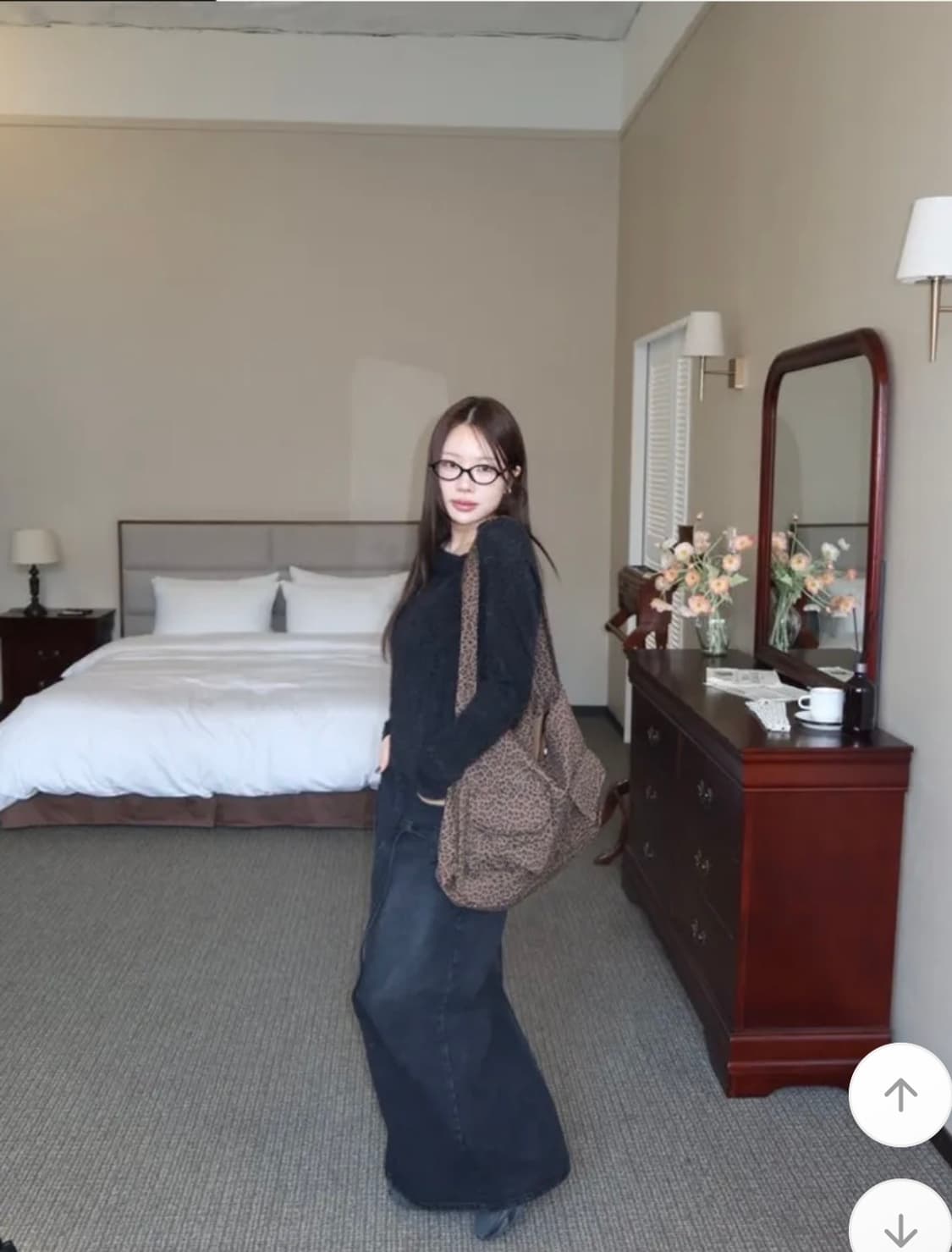 (새상품)레오파드백 호피팩 숄더백 크로스백 상품이미지8