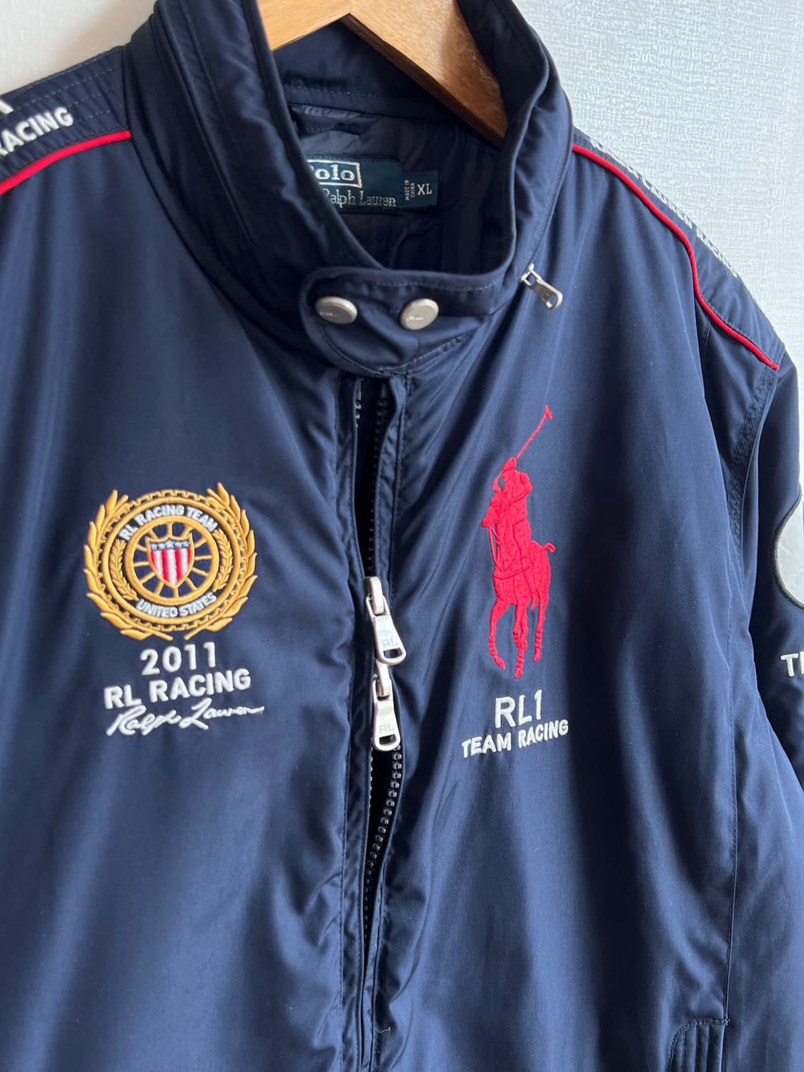 폴로 레이싱 패딩 자켓 상품이미지6