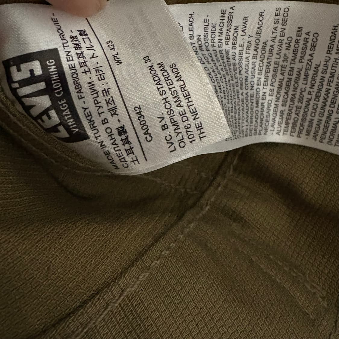 리바이스 LVC 941 1941 3세대 웨스턴 코튼 트러커 자켓 36 상품이미지5