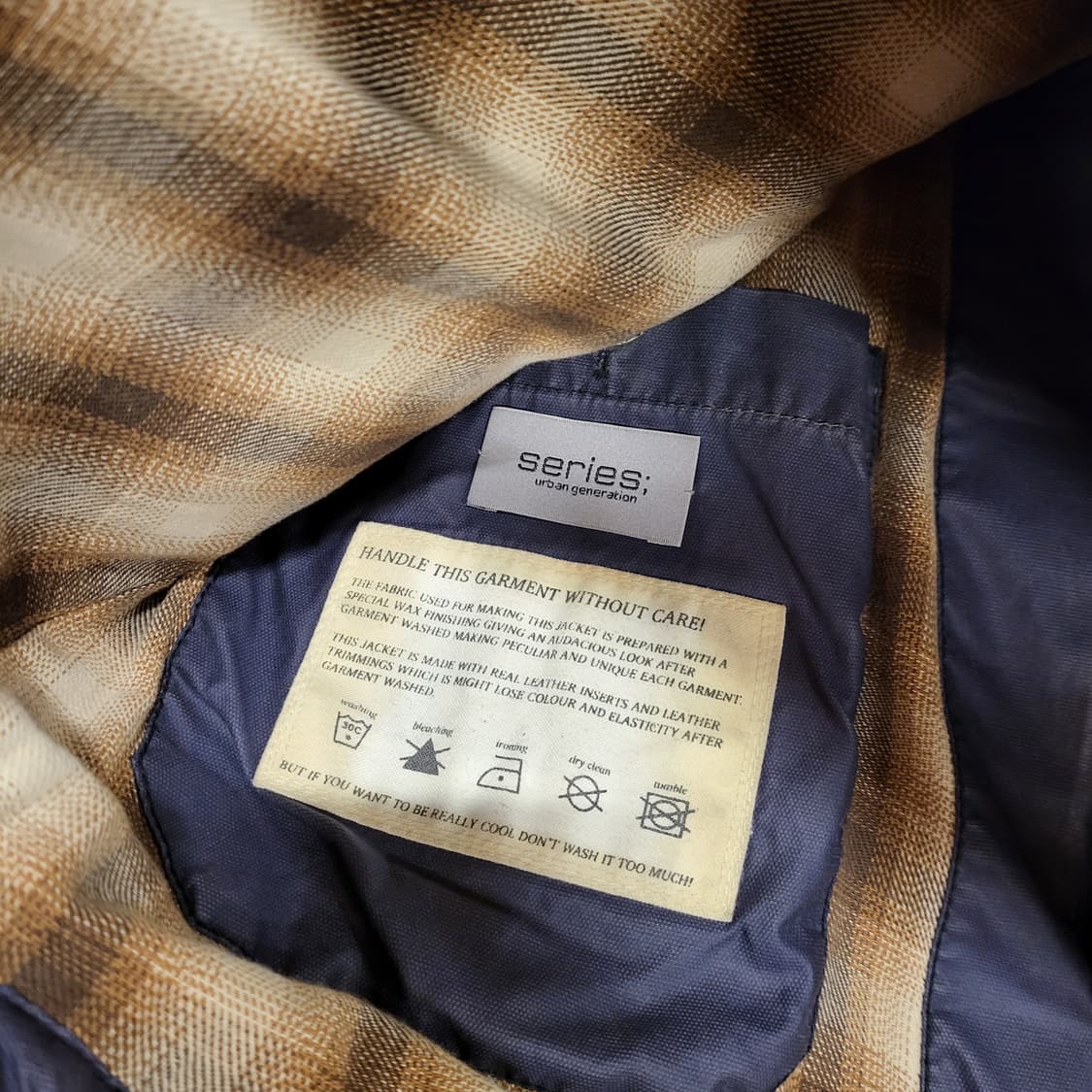 시리즈 WAXED 자켓 (M) 상품이미지8