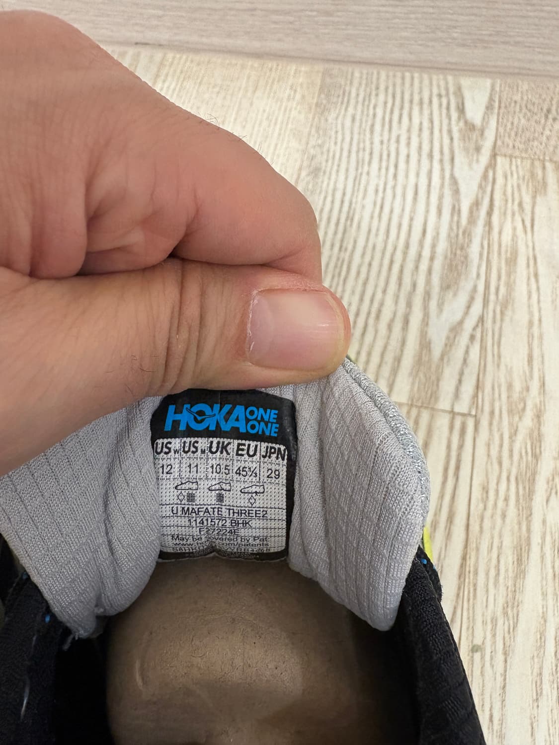 [290]호카 마파테 쓰리2(Hoka Mafate Three 2 Blac 상품이미지7