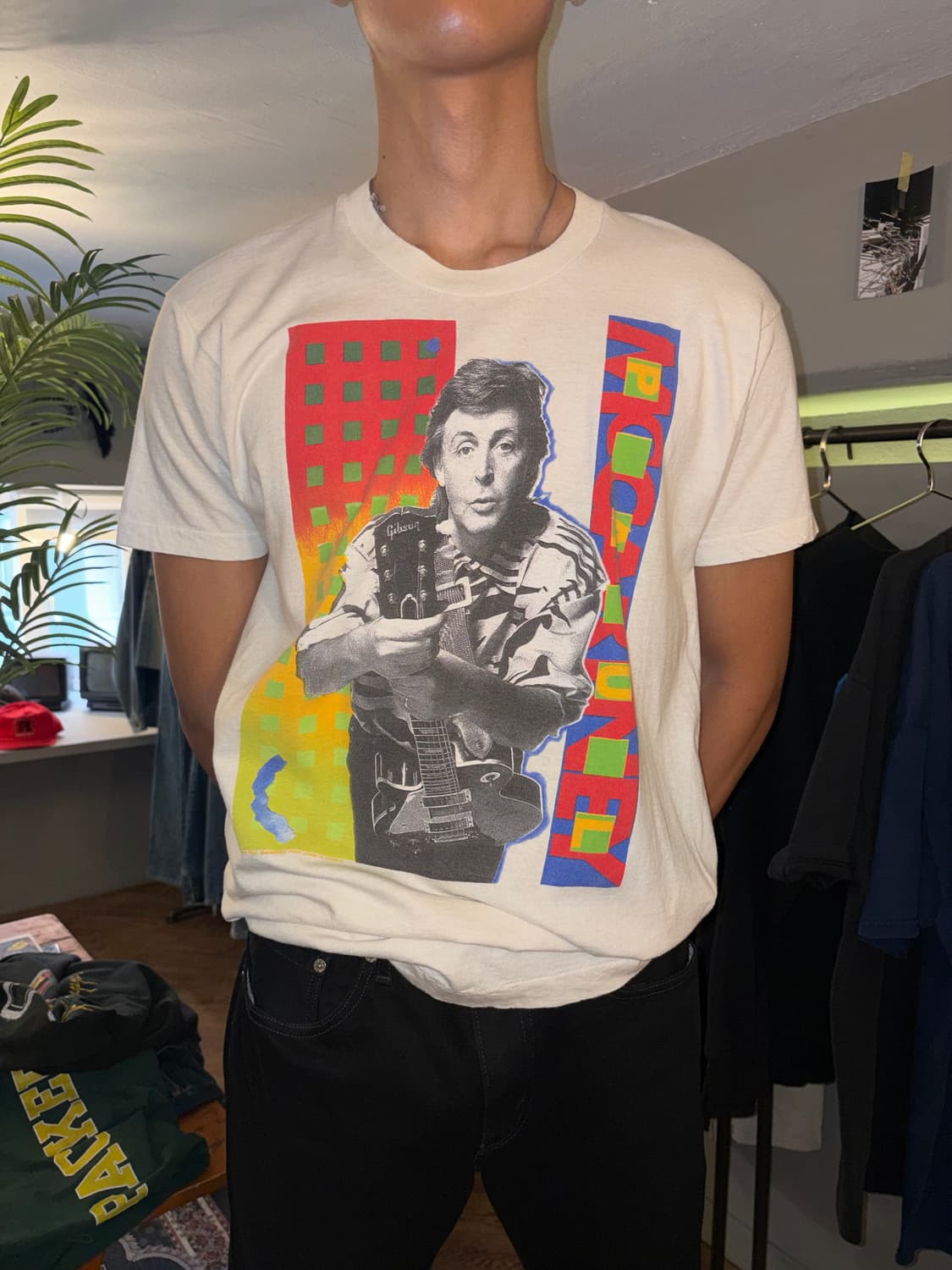 89-90‘s Paul McCartney world tour T-sh 상품이미지4