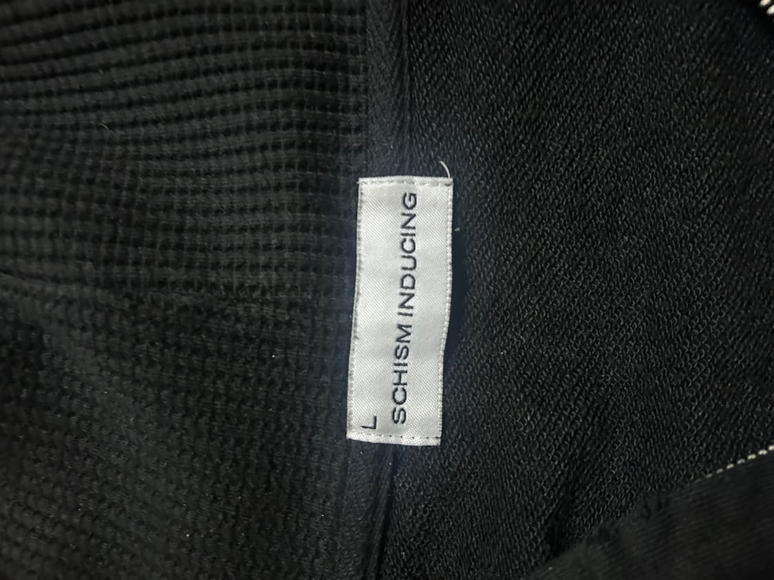 Schism Inducing 후드집업 L 블랙 상품이미지4
