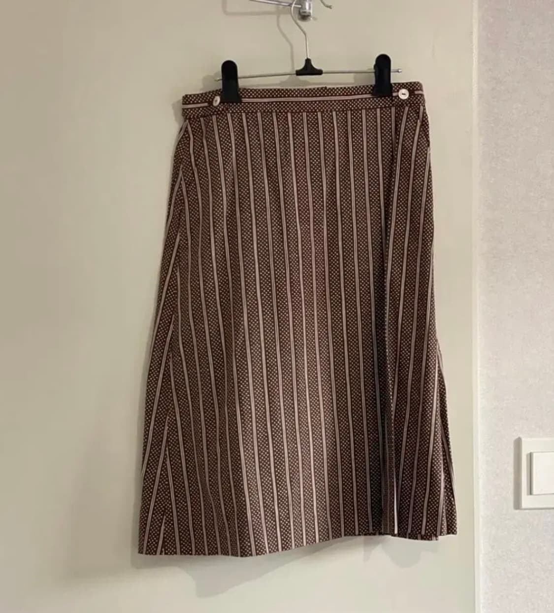 A.P.C. 아페쎄 브라운 셋업 (셔츠, 스커트)  상품이미지3