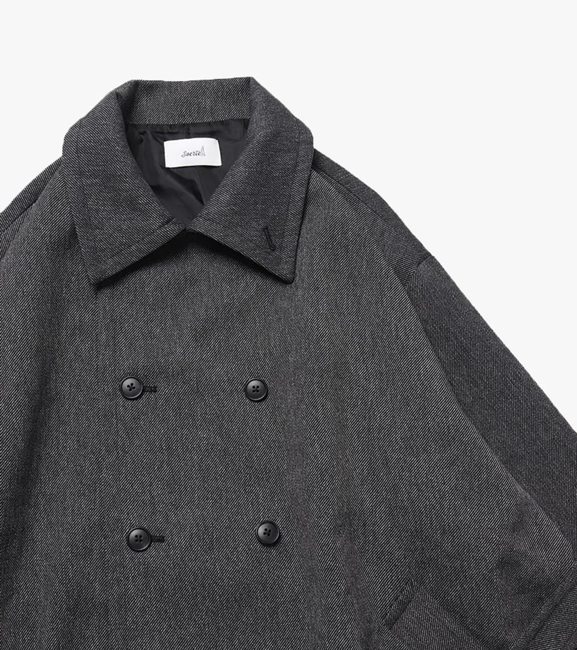 SOERTE - DOUBLE BRESTEAD COAT 상품이미지7