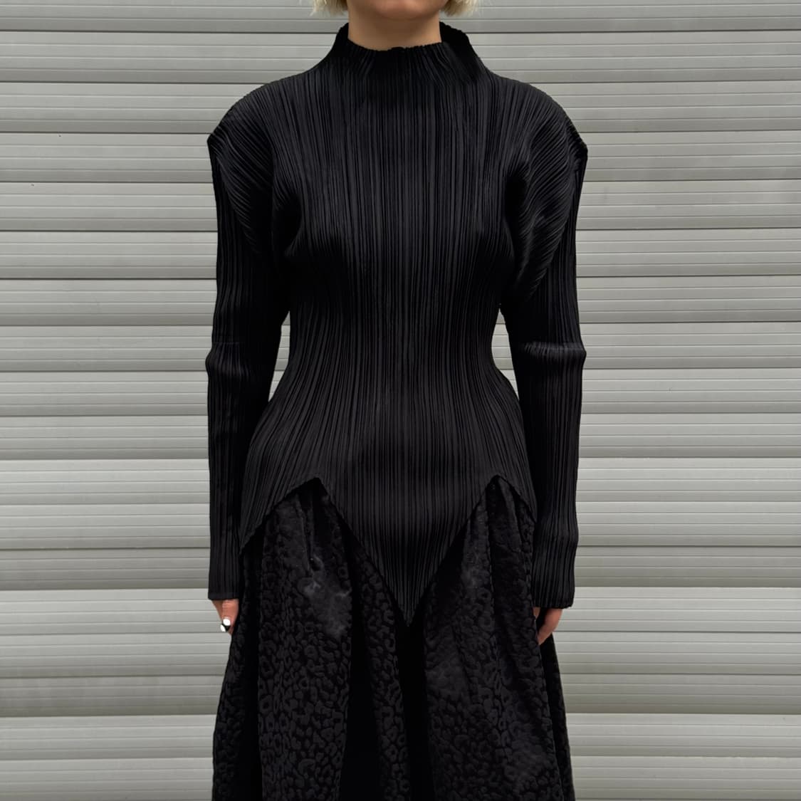 Pleats Please Black Long Sleeves Top 상품이미지8