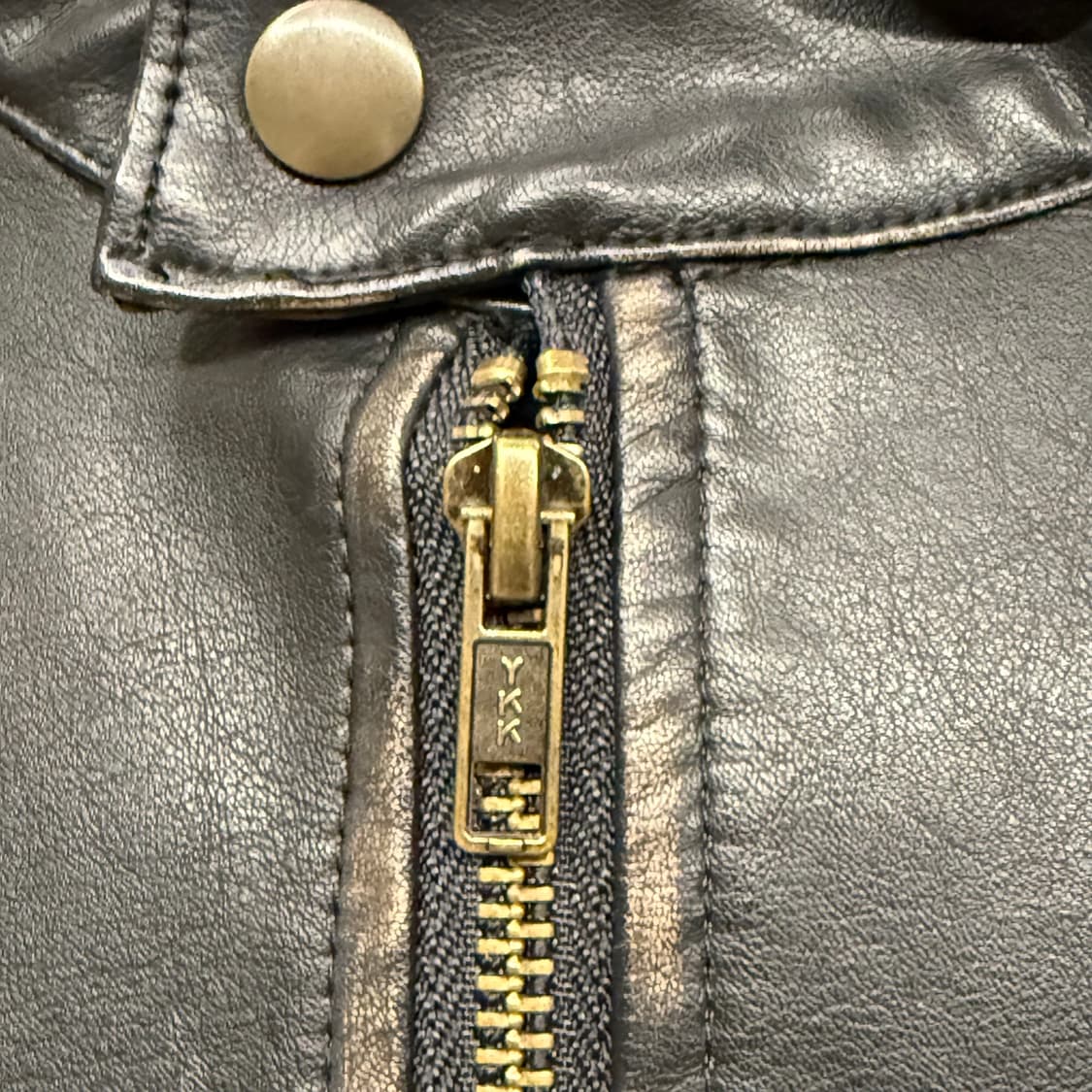 [정품/L] 라푸지스토어 블랙 리얼레더자켓 b8 상품이미지7