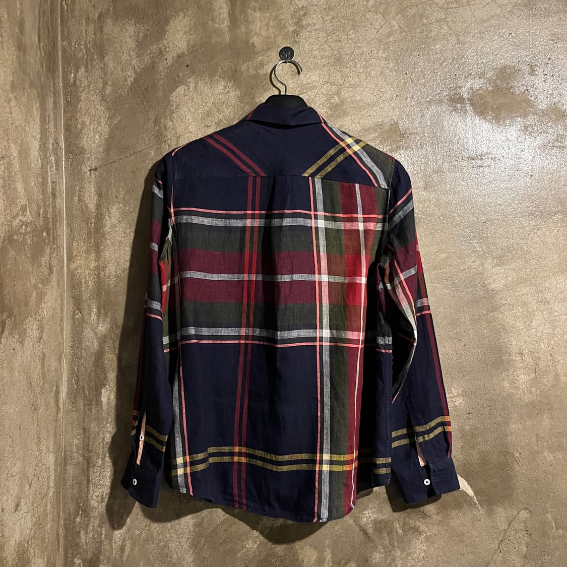 헤지스 린넨 체크셔츠 상품이미지4