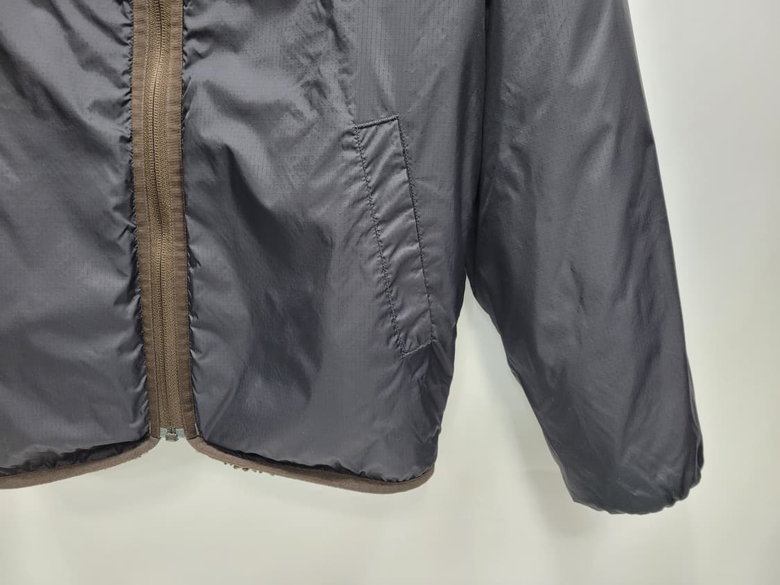 유니클로 U 리버서블 플리스 자켓 뽀글이 점퍼 / 남 S 브라운
 상품이미지6