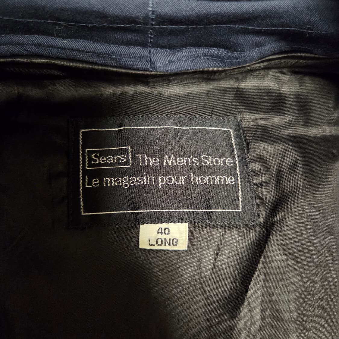 8-90s Sears 빈티지 롱코트 L-XL(100-105) 상품이미지5