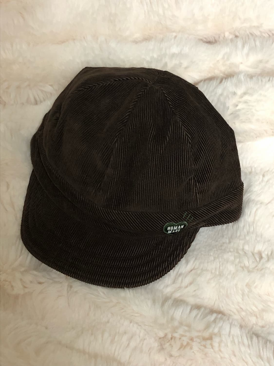 휴먼메이드 코듀로이 라운드캡 브라운 상품이미지2