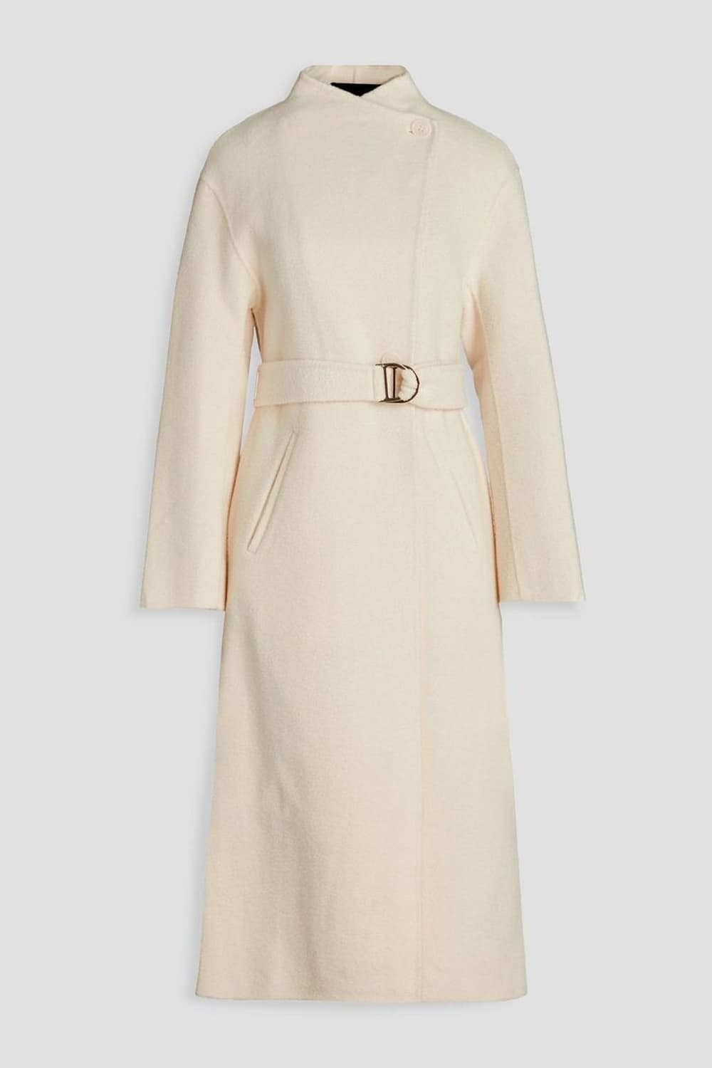 🖤 마쥬(MAJE) 아이보리 울 롱코트 상품이미지7