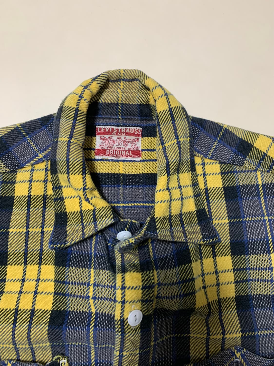 [L] 리바이스 키무라 파머스 타탄 체크 플란넬 셔츠 상품이미지3