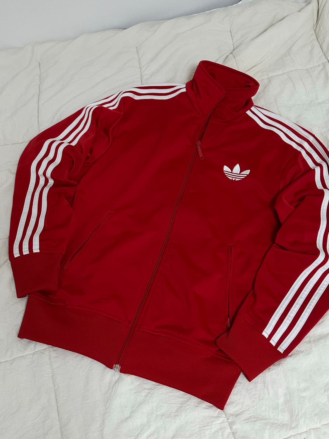 아디다스 구 파이어버드 져지  레드 미디움 상품이미지1