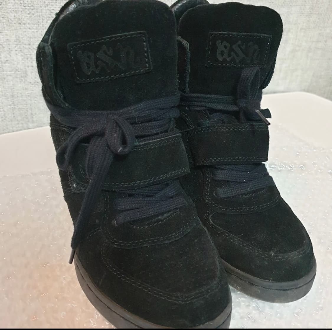 에쉬 하이탑 스니커즈 블랙  37 상품이미지1