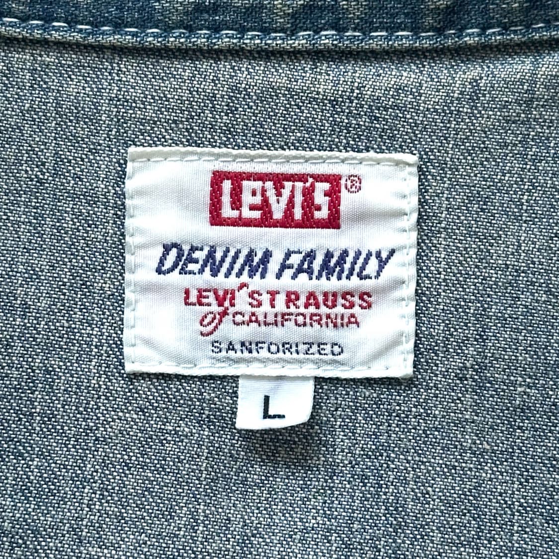 ˚.⋆ Levi's Denim Shirt ˚˖𓍢ִ໋˚.⋆  상품이미지5
