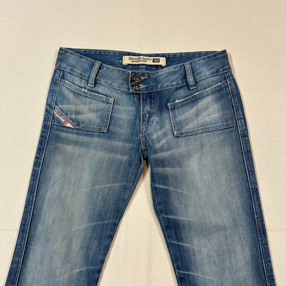 30inch) 디젤 DIESEL 로우라이즈 데님 청바지 상품이미지6