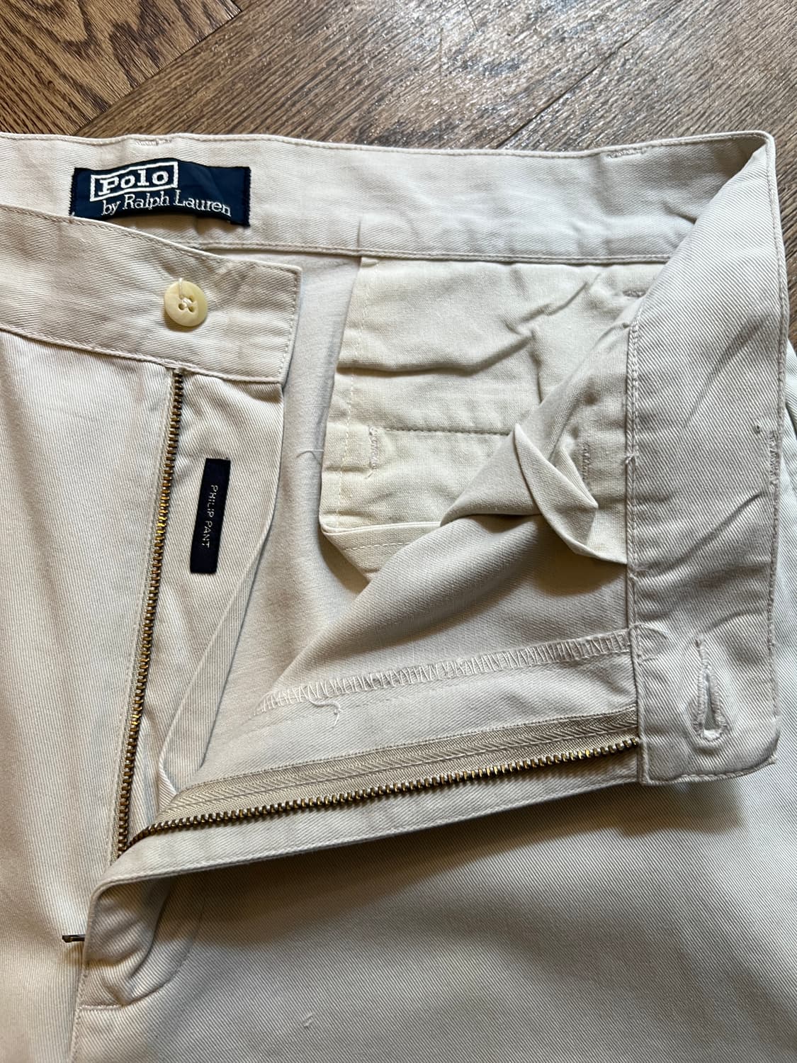 [32]폴로 랄프로렌 PHILIP PANT 아이보리 오피서 치노 팬츠 상품이미지3