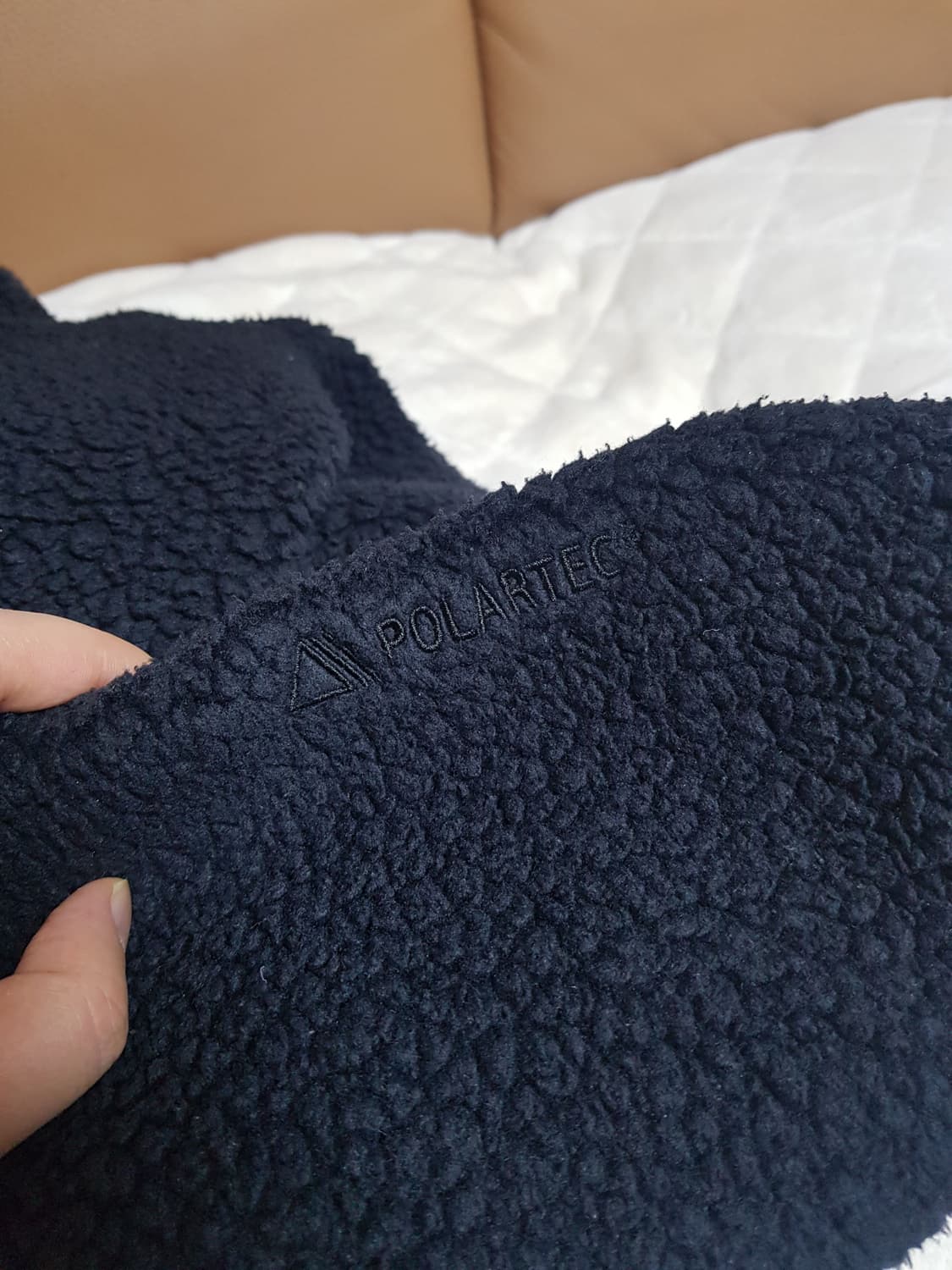 슈프림 폴라텍 셔링 리버시블 풀오버 플리스 블랙 23FW 상품이미지6