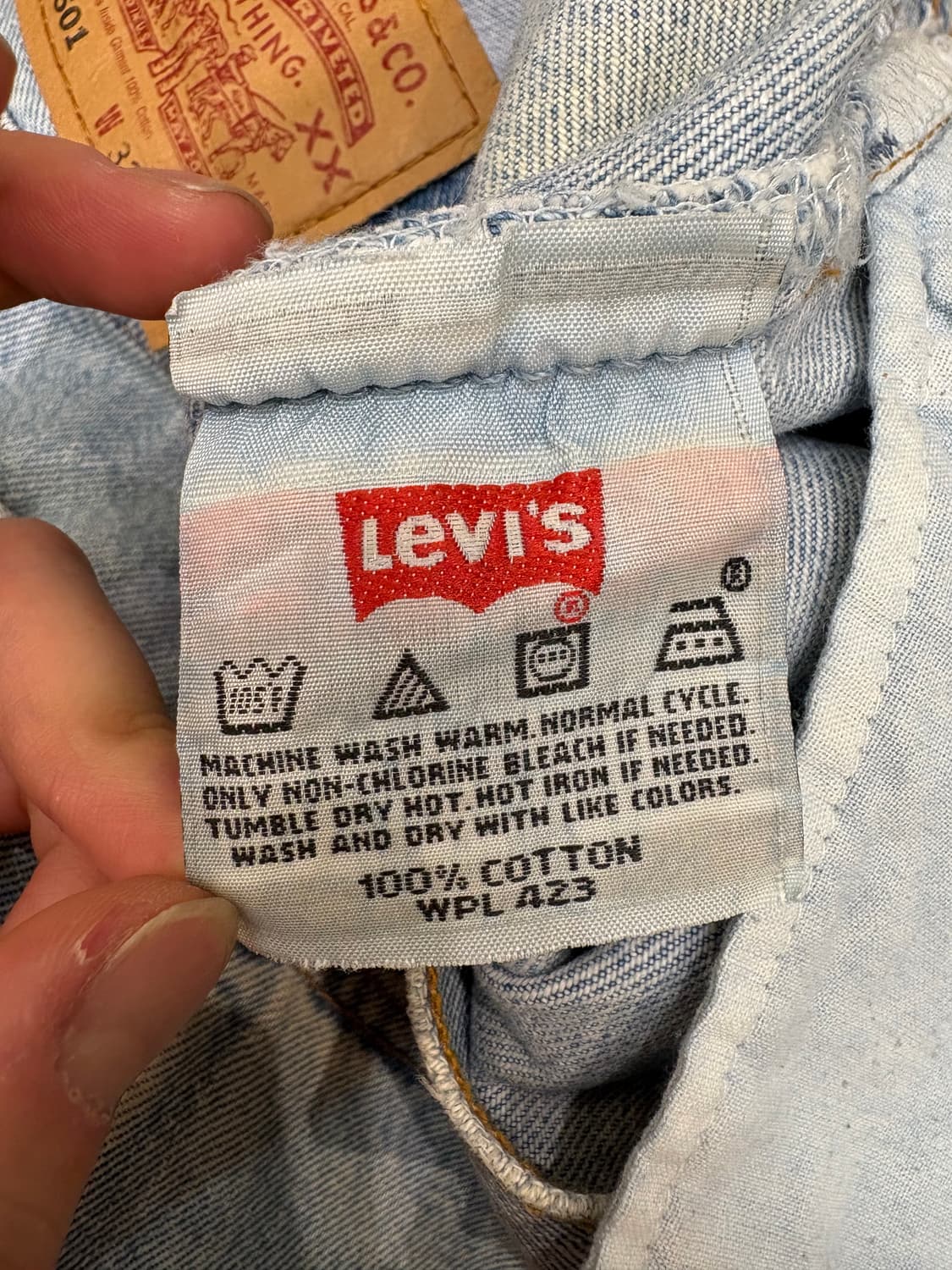 리바이스 501 데님팬츠  상품이미지9