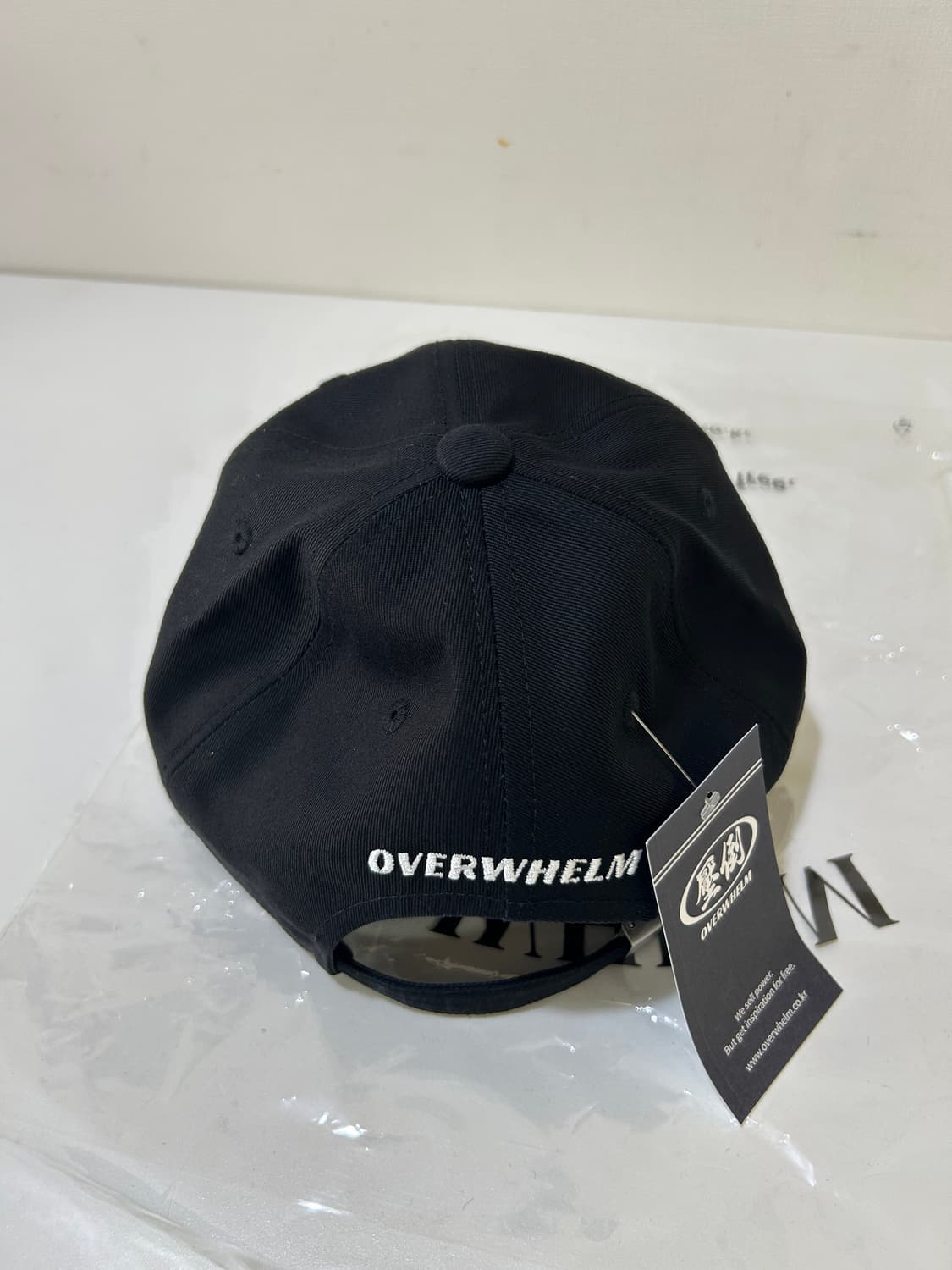 압도 블랙 볼캡 새상품 정품  상품이미지2