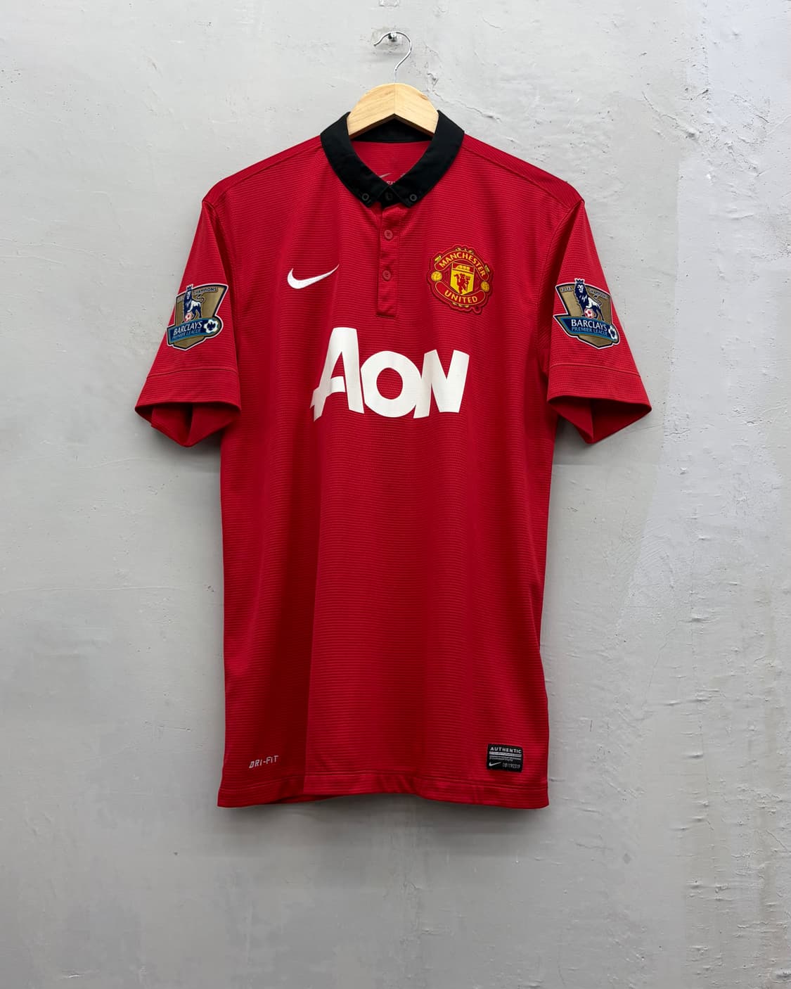 나이키 13-14 맨체스터 유나이티드 홈 리그.ver  파트리스 에브라 상품이미지5