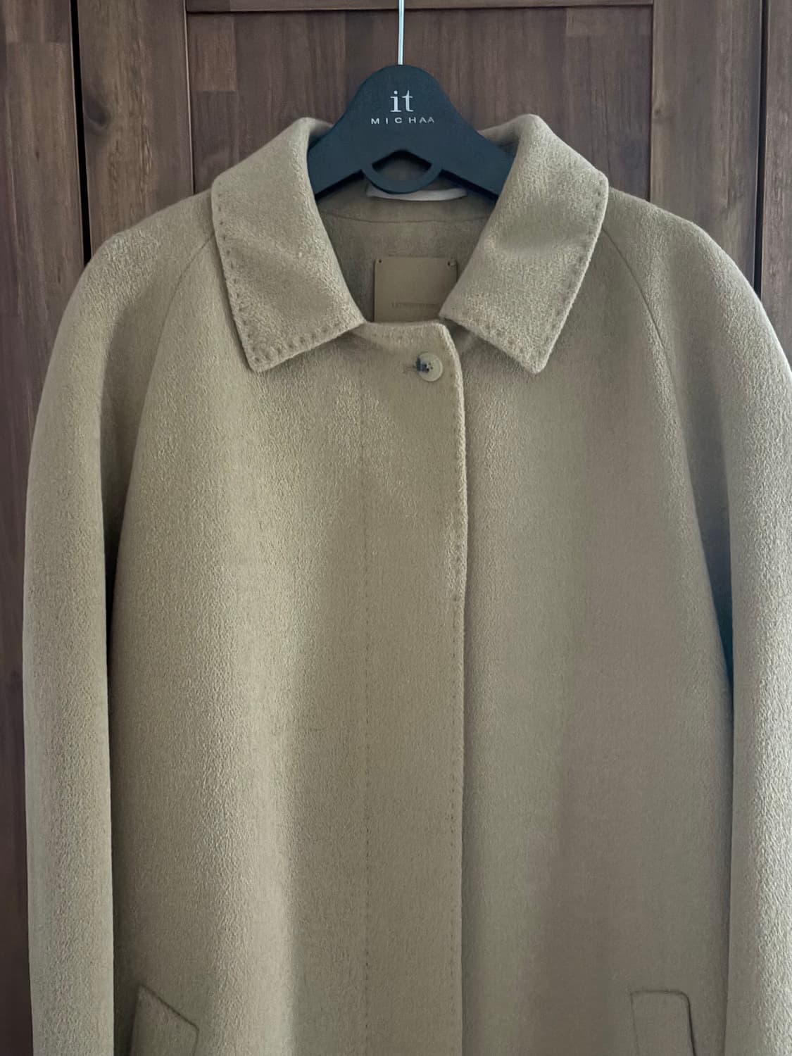 Le17septembre 래글런 울 코트 카멜 상품이미지3