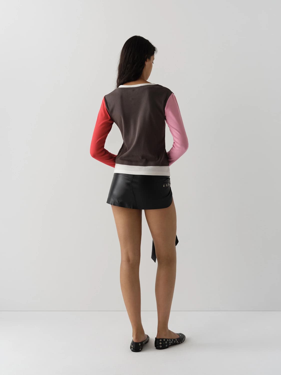 (S,M) 기마구아스 SAMM 롱슬리브 /레드 상품이미지4