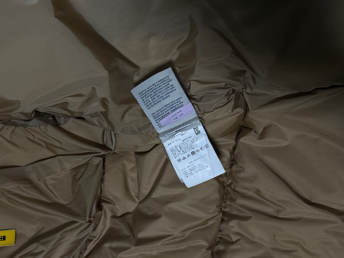 몽클레어 팜엔젤스 블랙 트랙 패딩 점퍼 상품이미지3