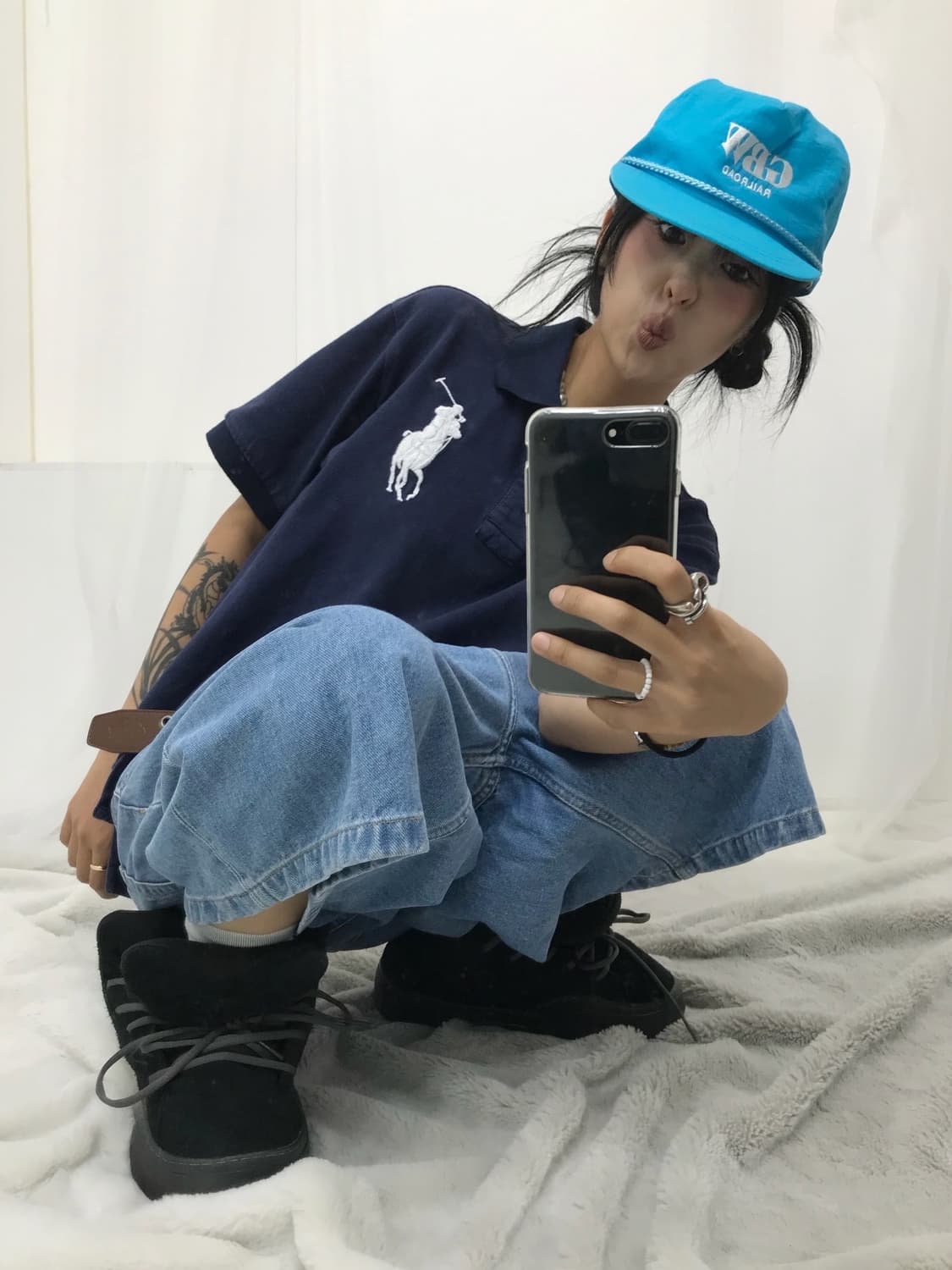 폴로 빅포니 피케 반팔 티셔츠 상품이미지5