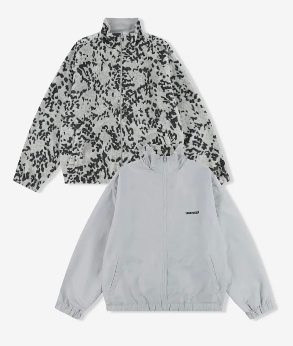 예스아이씨 Reversible Leopard Fleece Jacket S 상품이미지1