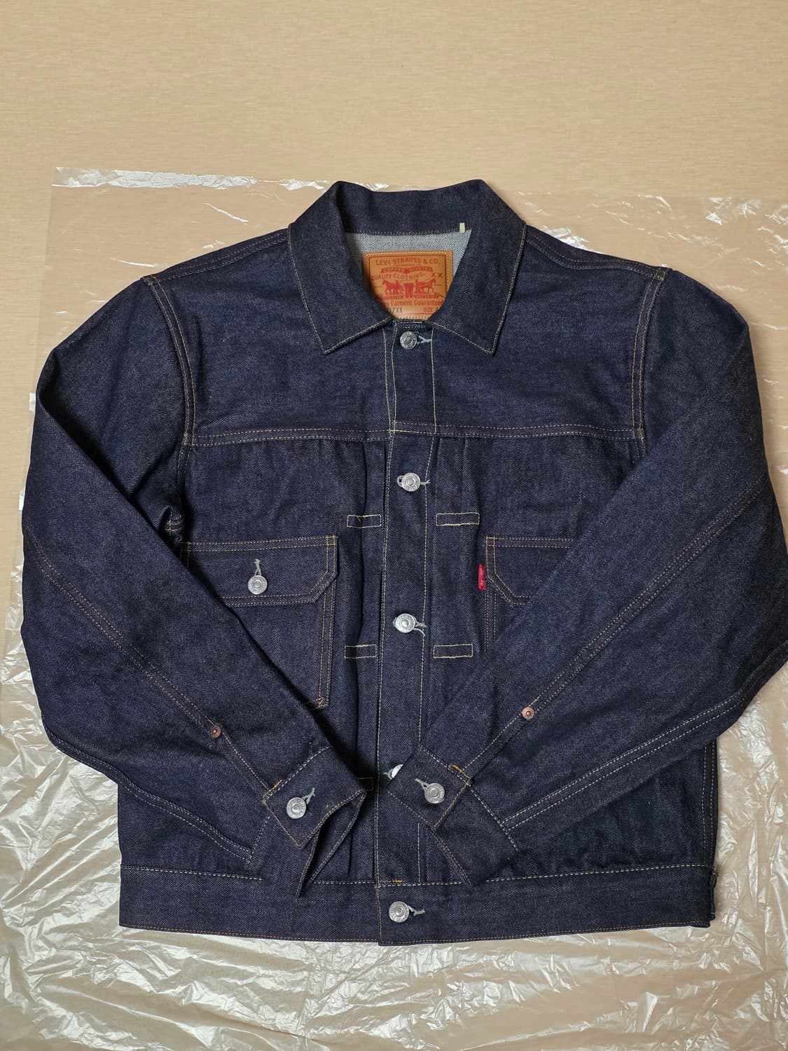 리바이스 lvc 1953 타입2 자켓 40사이즈 상품이미지1