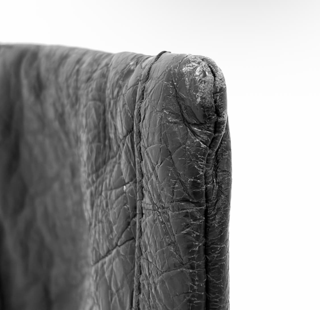 [S] 발렌시아가 모터 시티 클래식 클립 레더 클러치 파우치 스몰 블랙 상품이미지9