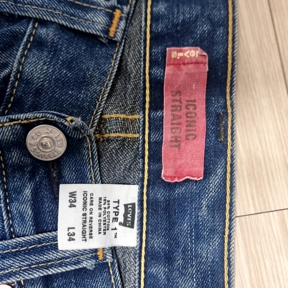 리바이스 타입원 아이코닉스트레이트(34) 상품이미지4