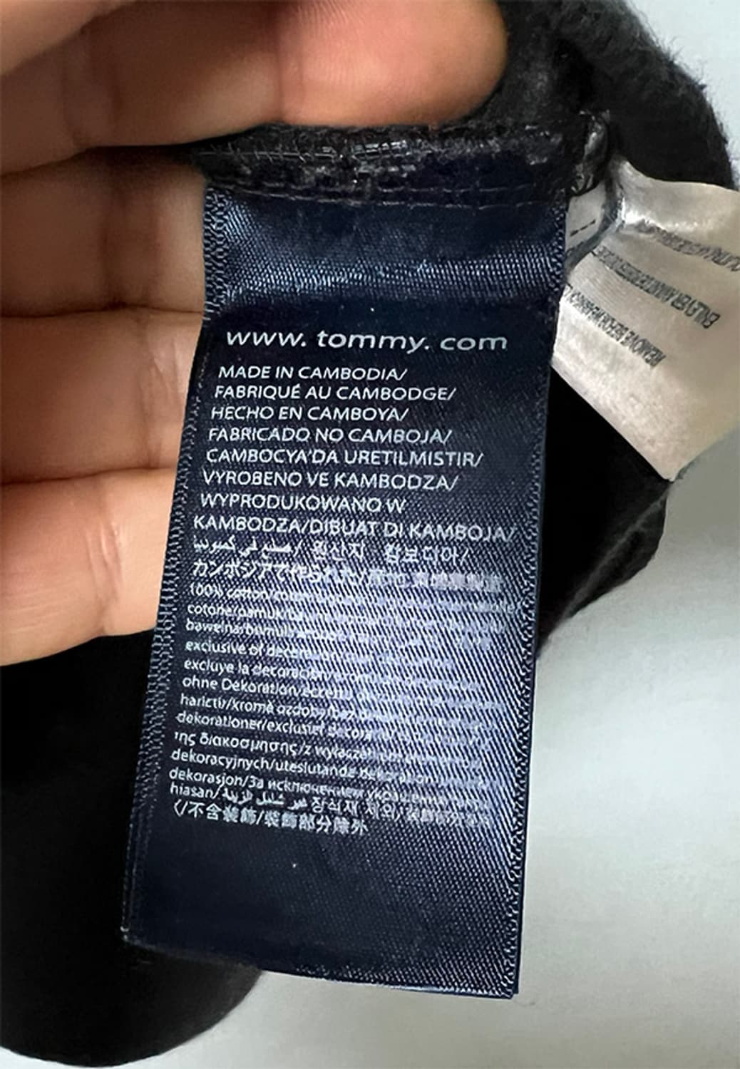 타미힐피거 남자 맨투맨 기모 겨울 캐주얼 기본 L 100 상품이미지5