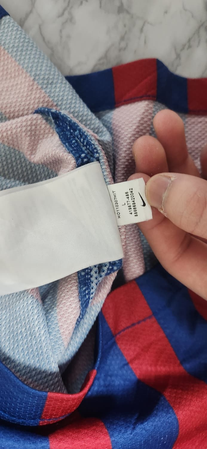 나이키 바르셀로나 11-12 축구 유니폼 반팔  상품이미지6