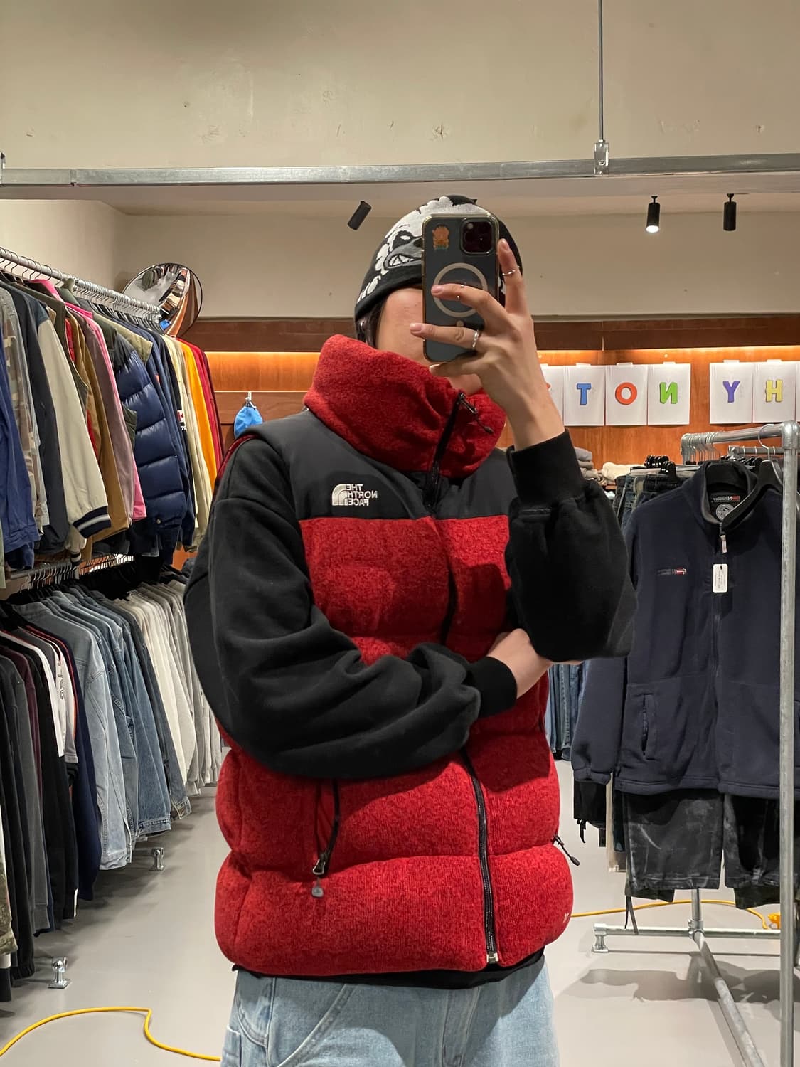 노스페이스 패딩 조끼   상품이미지3