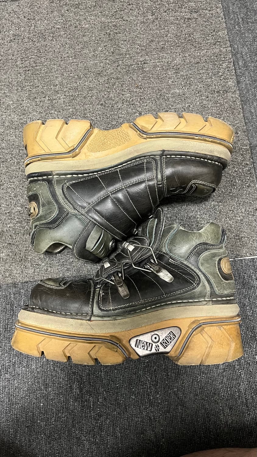 뉴락 플랫폼 부츠 빈티지 42 상품이미지1