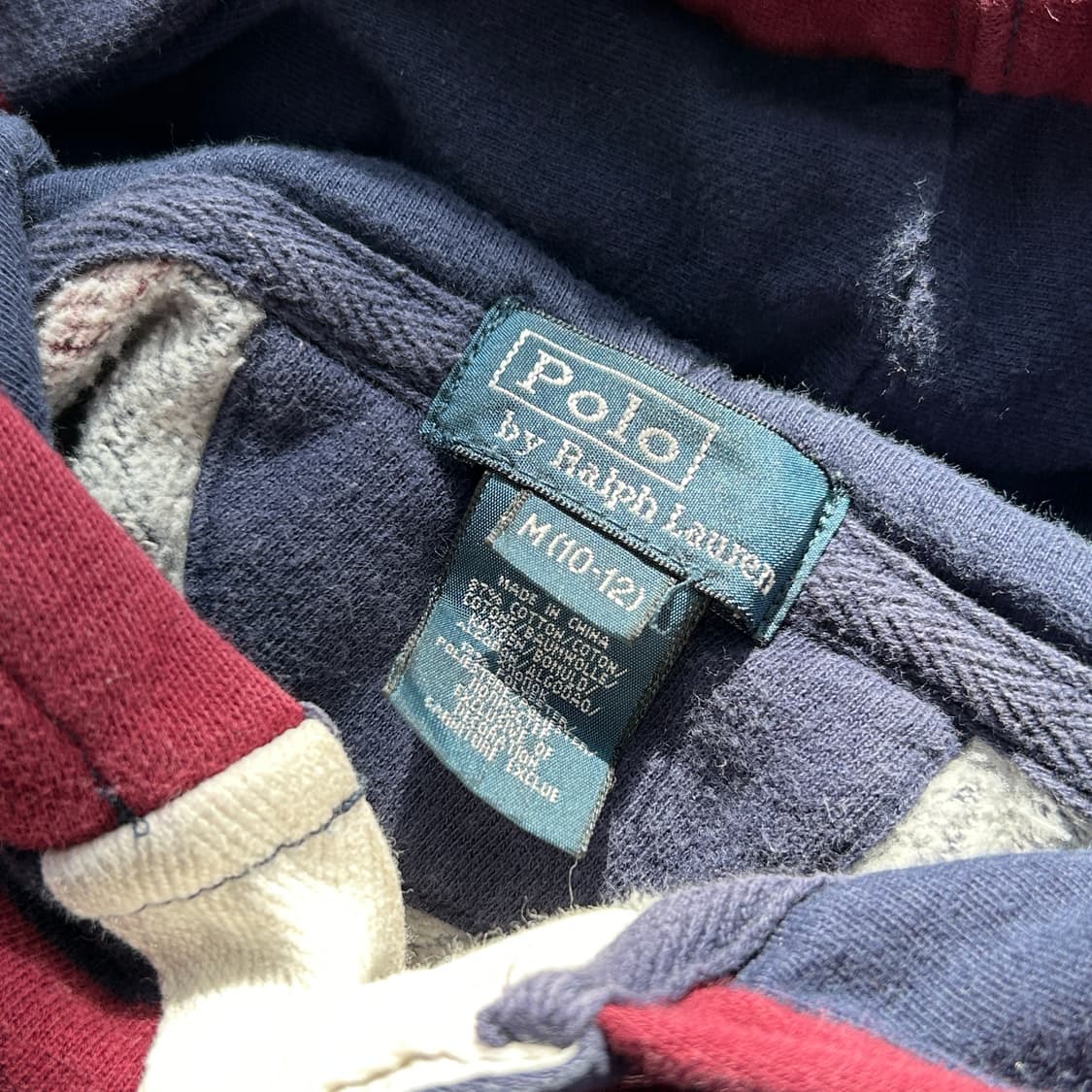 폴로 랄프로렌 스트라이프 럭비 후드티 상품이미지6