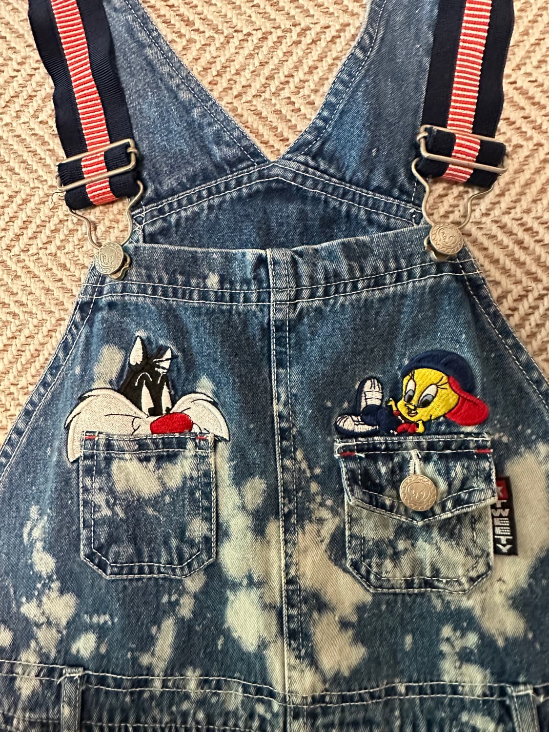 LOONEY TUNES denim vintage overall 상품이미지3