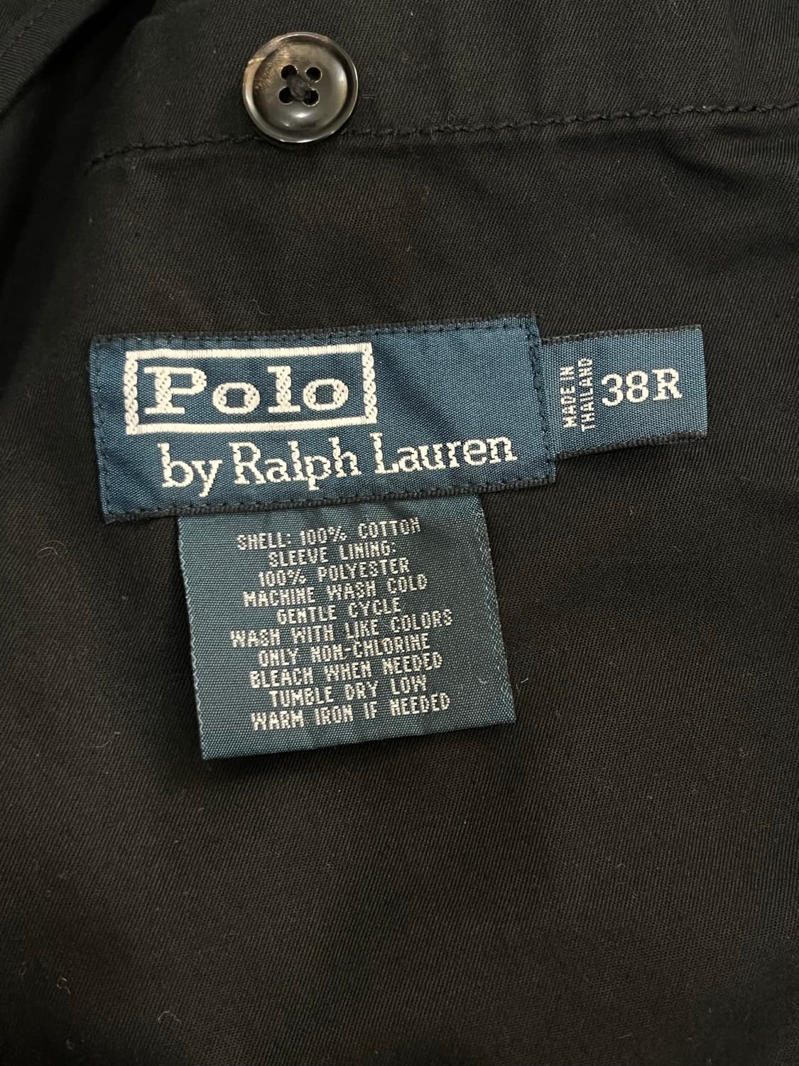 폴로 랄프로렌 블랙 코튼 블레이져 자켓 95-100사이즈 상품이미지7