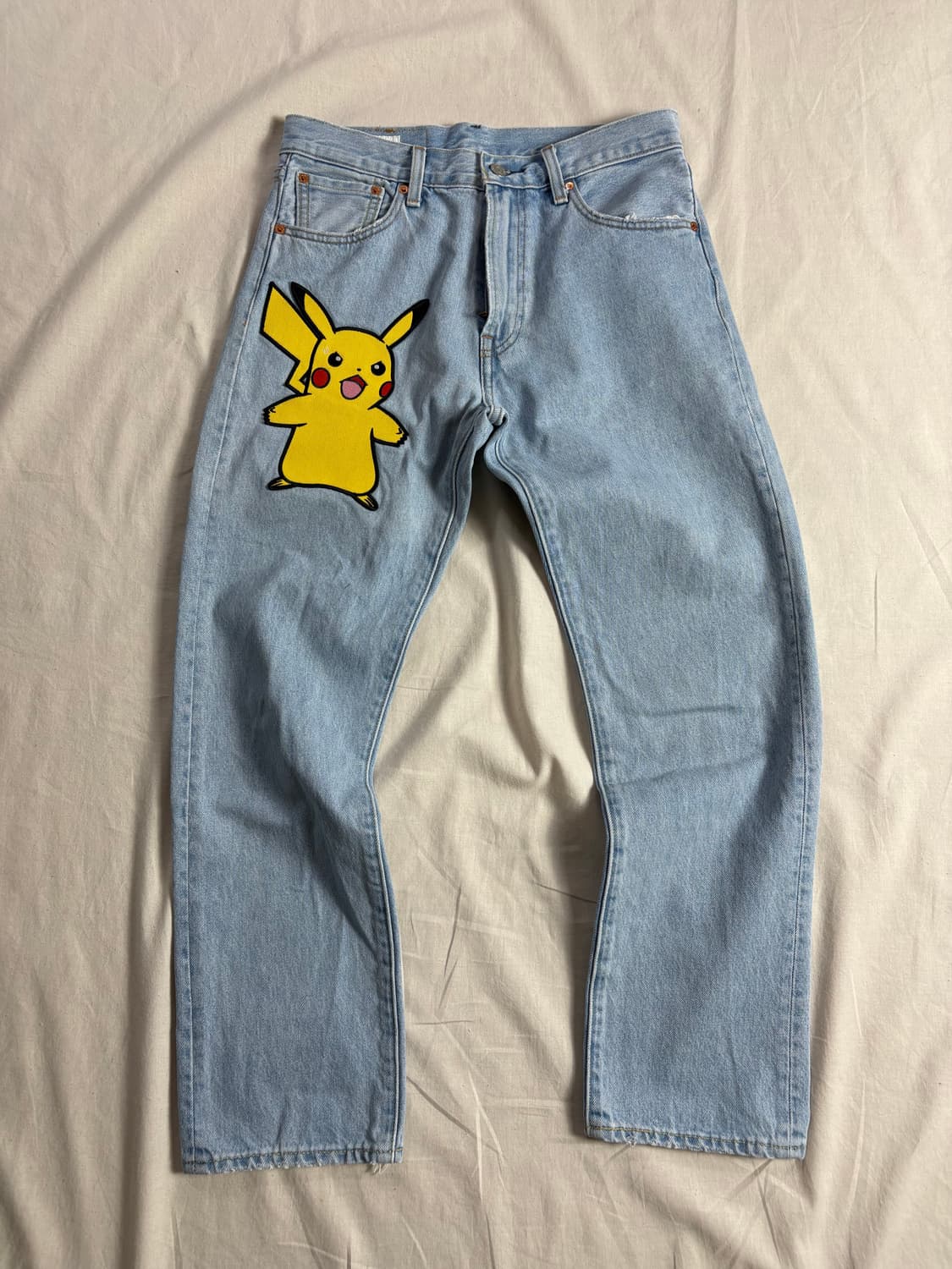 Levis x Pokemon 리바이스 25주년 551z 데님팬츠 W30 상품이미지1
