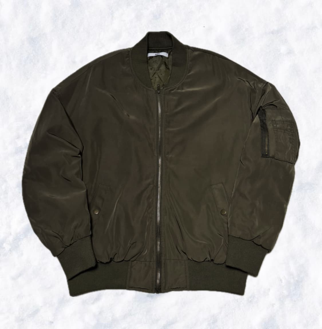 Japanese Vintage GRL 카키 항공점퍼 상품이미지2