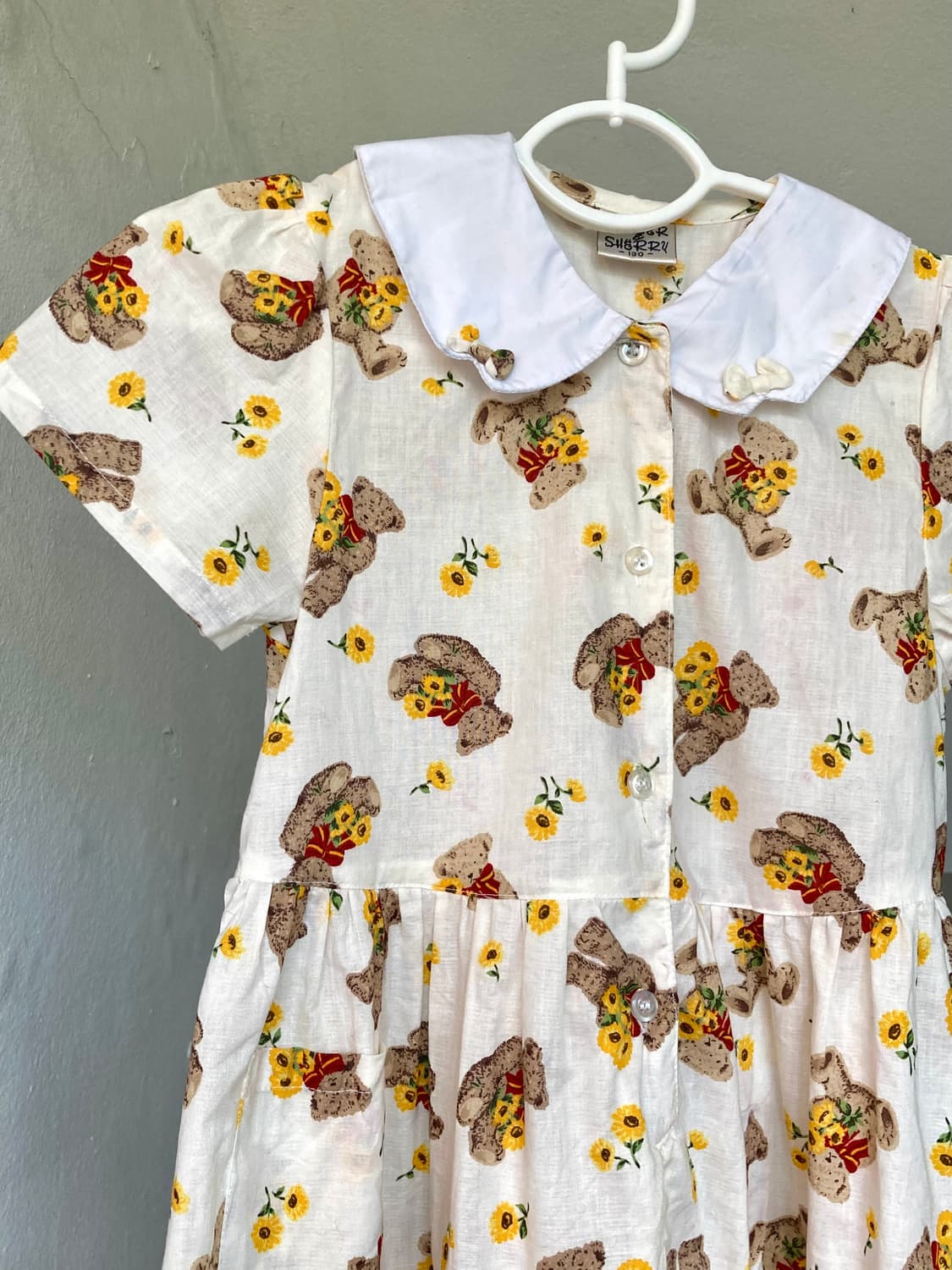 *KIDS* 키즈 곰돌이 카라 원피스 130 상품이미지2